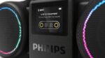 Philips Moving Sound The Roller TAMS60B/00 kaasaskantav Boomblaster, must - Pilt 4
