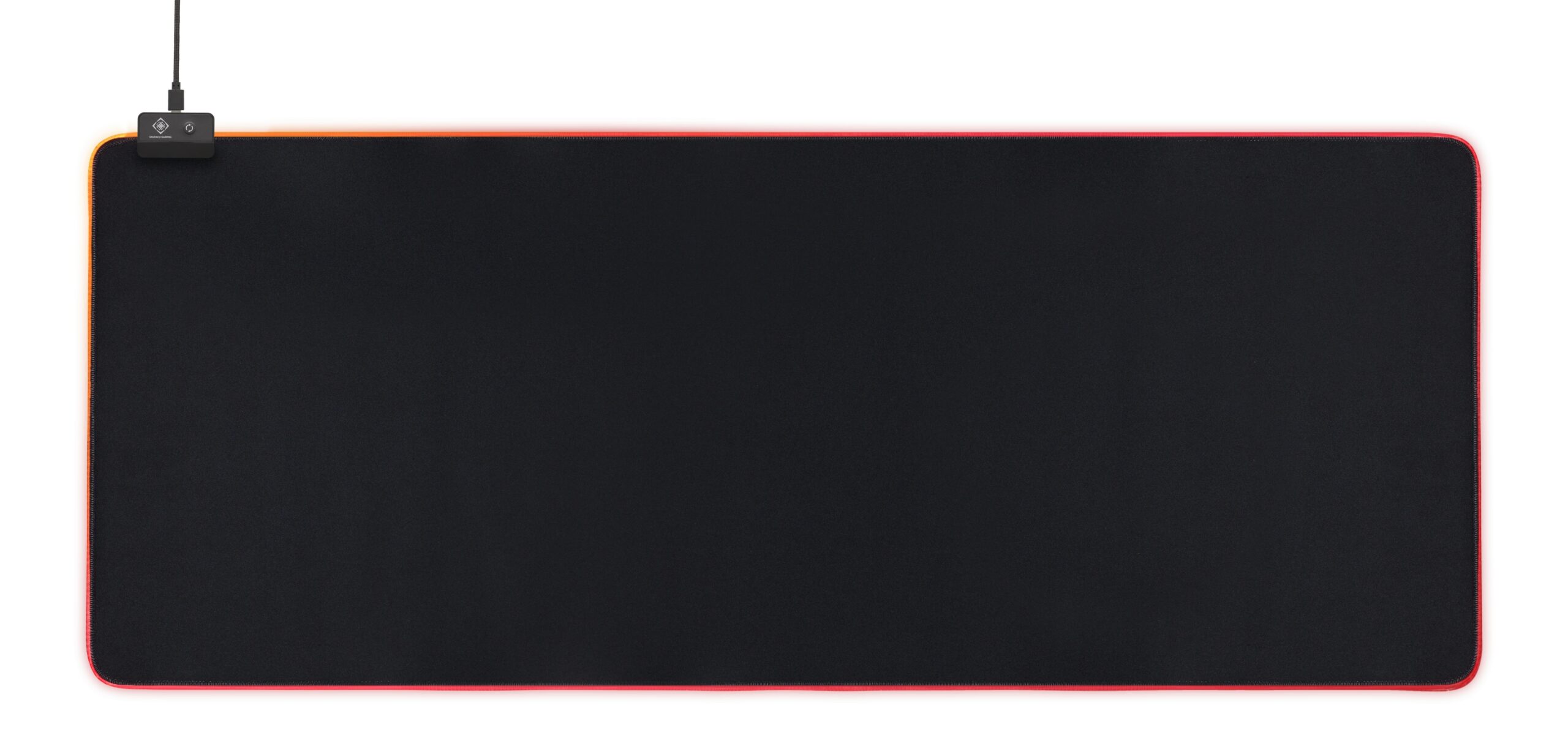 Deltaco DMP310 RGB hiirematt, 900x360x4mm, 13 LED-režiimi, must