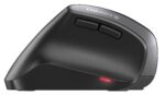 Cherry MW 4500 vasakukäeline ergonoomiline juhtmevaba hiir, must - Pilt 4