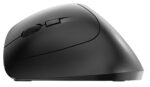 Cherry MW 4500 vasakukäeline ergonoomiline juhtmevaba hiir, must - Pilt 5