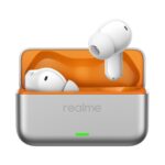 Realme Buds T500 Pro mürasummutavad kõrvaklapid, hõbedane/oranž