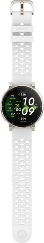 Amazfit Active 3 Premium spordikell, Aero White - Pilt 5