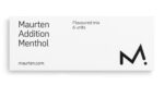 Maurten Addition maitse, mentool 6 x 2 g