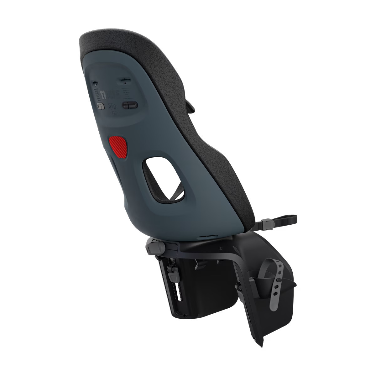 Thule Yepp Nexxt 2 Maxi lapseiste, pakiraamile kinnitatav, tume kiltkivi