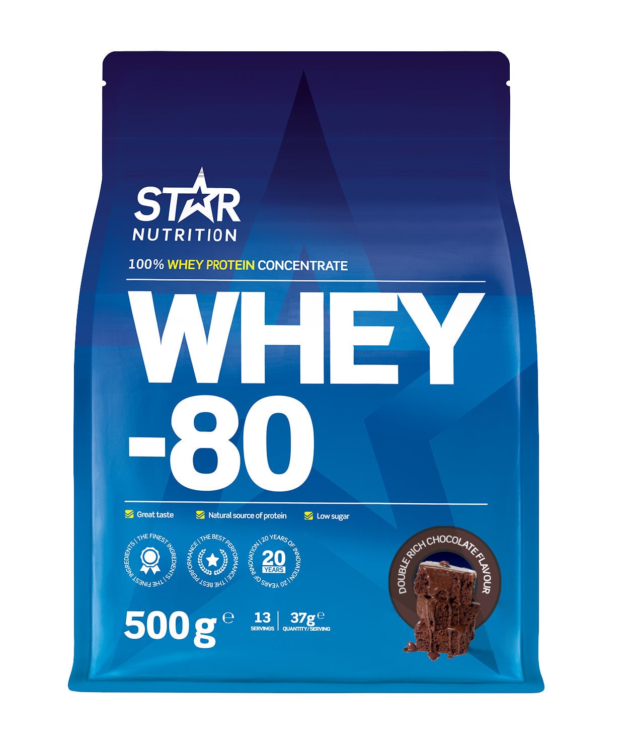 2_1056250-1248x1500-1.jpg Star Nutrition vadakuvalgupulber Double Rich Chocolate, 500 g - Pilt 1
