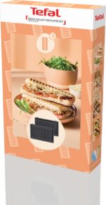 Tefal Snack Collection küpsetusplaadid: 3 paninit