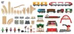 BRIO World 33052 - Rail & Road Deluxe rööbaste komplekt, suur karp - Pilt 5