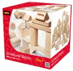 BRIO 30113 - Puidust klotsid, 50 tk