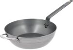 De Buyer Mineral B Element praepann/katlapott "rustic", süsinikterasest, 32 cm