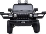 Jeep Wrangler Rubicon 12V laste elektriauto, must - Pilt 5