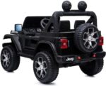 Jeep Wrangler Rubicon 12V laste elektriauto, must - Pilt 3