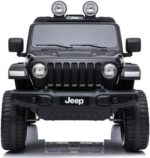 Jeep Wrangler Rubicon 12V laste elektriauto, must