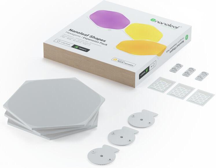 Nanoleaf Shapes Hexagon laienduskomplekt, 3 paneeli