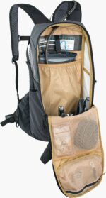 Evoc Ride seljakott, 8 l ja 2 l joogiveepõis, must - Pilt 4