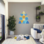 Nanoleaf Shapes Triangles laienduskomplekt, 3 paneeli - Pilt 3