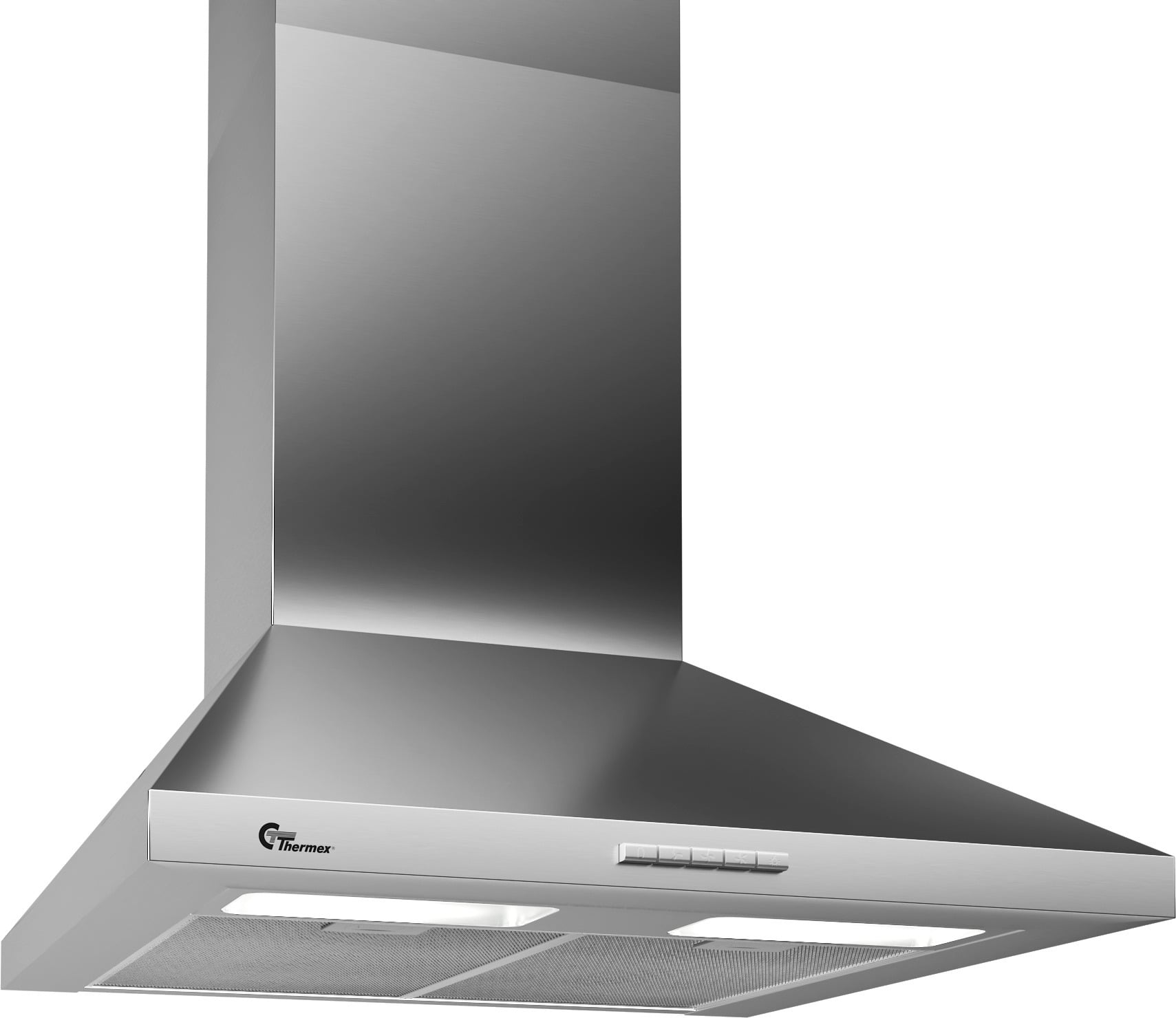 Thermex Camino Eco II pliidikupu, terasest, 50 cm