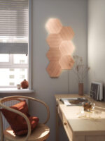Nanoleaf Elements puiduvärvi kuusnurksete stardikomplekt 7-paneeline pakk - Pilt 4