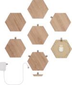 Nanoleaf Elements puiduvärvi kuusnurksete stardikomplekt 7-paneeline pakk