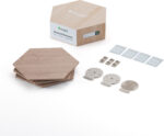 Nanoleaf Elements puiduimitatsiooniga kuusnurksete plaatide laienduskomplekt, 3 paneeli - Pilt 2