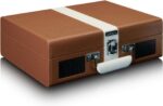 Lenco Classic Phono TT-120 plaadimängija, pruun/valge - Pilt 4