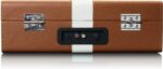 Lenco Classic Phono TT-120 plaadimängija, pruun/valge - Pilt 5