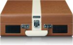 Lenco Classic Phono TT-120 plaadimängija, pruun/valge - Pilt 3
