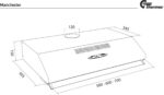 Thermex Manchester Standard pliidikubu, valge, 50 cm - Pilt 3