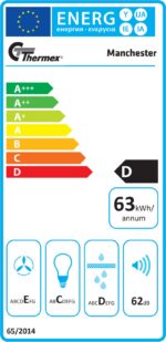 Thermex Manchester Standard pliidikubu, valge, 50 cm - Pilt 4