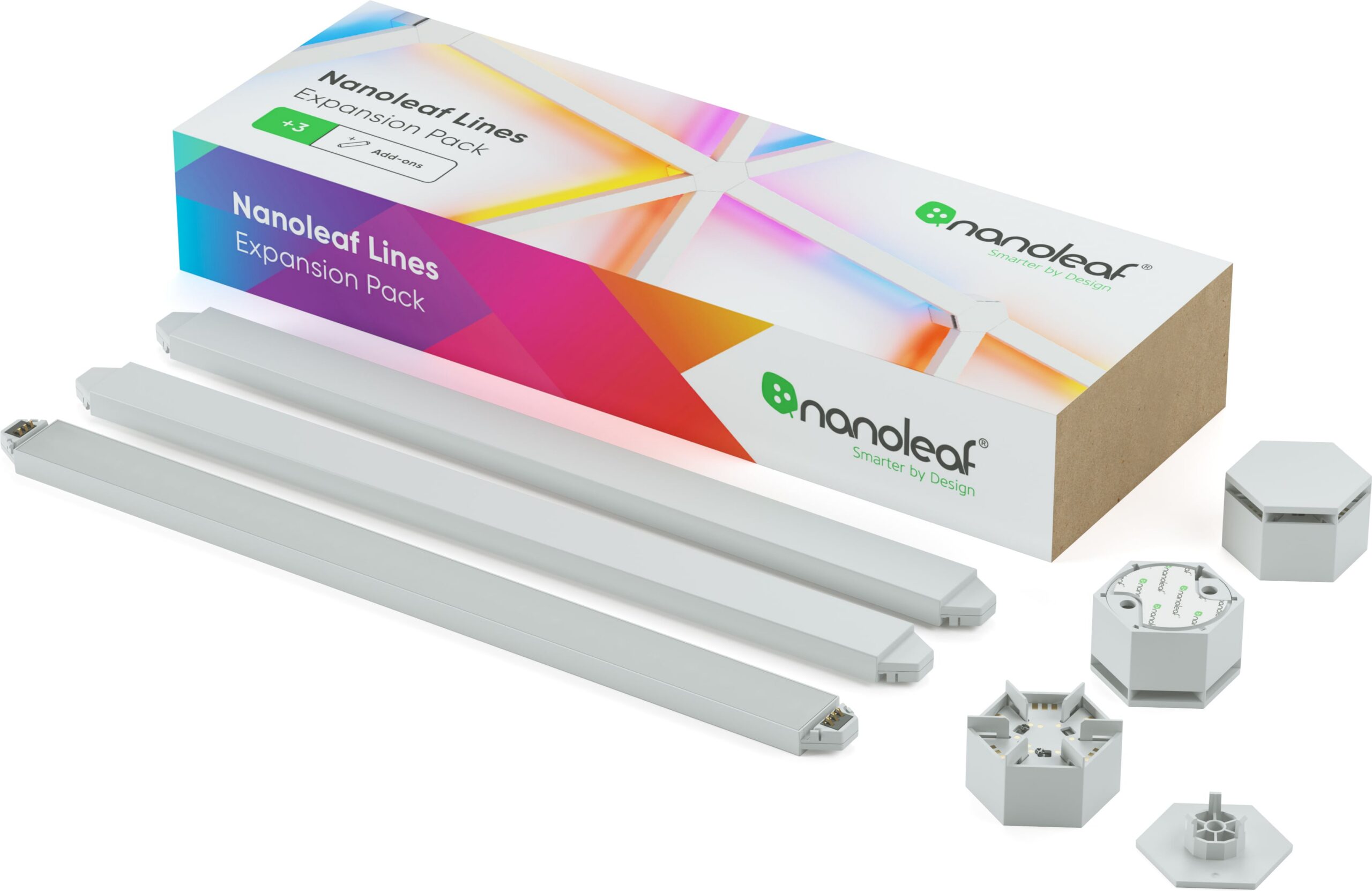 Nanoleaf Lines pikenduskomplekt, 3 nutikat LED-riba