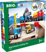 BRIO World 33210 - raudtee ja maantee kivide laadimine raudteel - Pilt 2