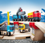 BRIO World 33210 - raudtee ja maantee kivide laadimine raudteel - Pilt 5