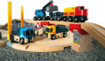 BRIO World 33210 - raudtee ja maantee kivide laadimine raudteel - Pilt 4