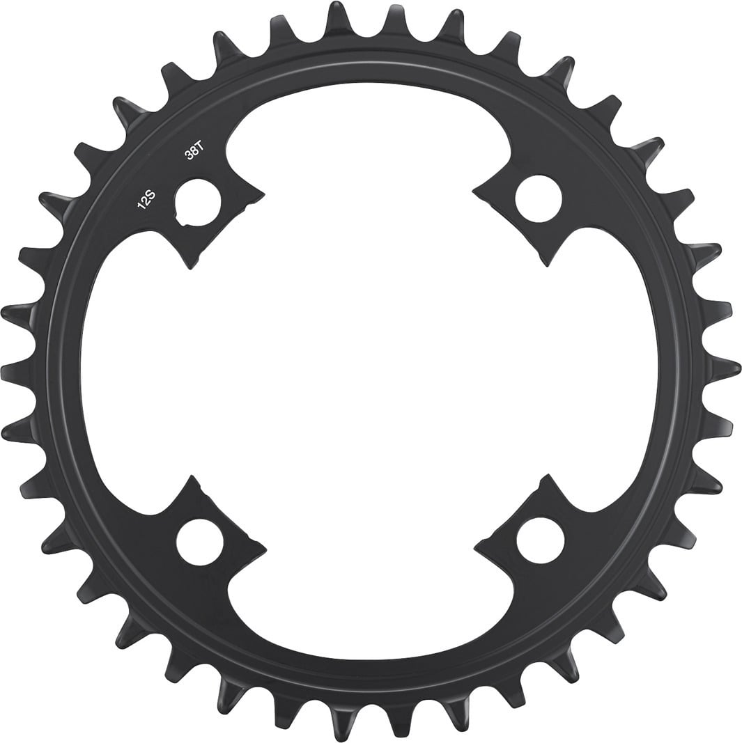 Shimano 38T hammasratas, BCD 104 mm, 12-käiguline