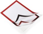 Vastupidav Duraframe isekleepuv A4 inforaam, 2 tk, punane raam - Pilt 4