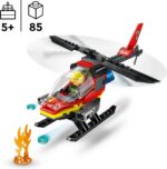 LEGO City Fire 60411 - Tuletõrje-päästehelikopter - Pilt 2