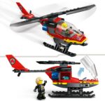 LEGO City Fire 60411 - Tuletõrje-päästehelikopter - Pilt 4