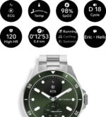Withings Scanwatch Nova nutikell, 42 mm, roheline - Pilt 4