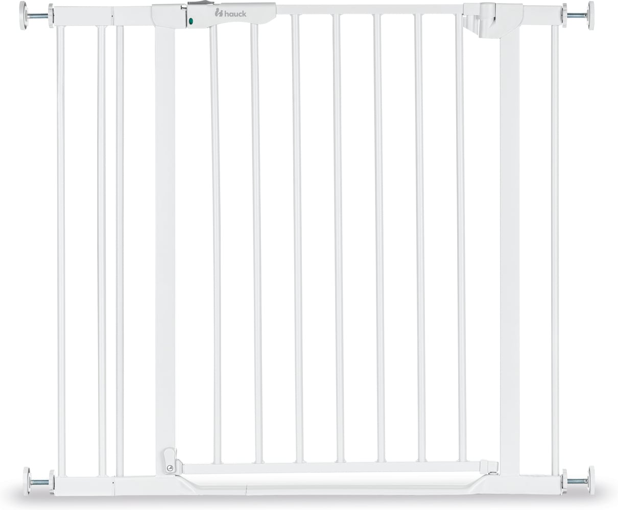 Hauck Clear Step Autoclose 2, turvavärav, 75 - 80 cm, valge + 9 cm pikendus