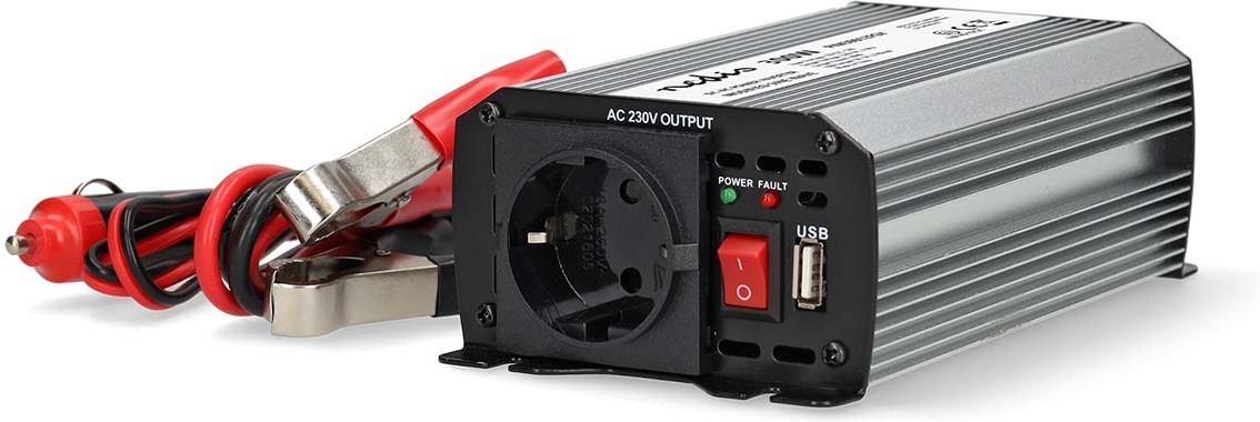 Nedis PIM30012FGY inverter, 12 V, 300 W, modifitseeritud siinuslaine