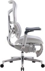 Sihoo Doro S300 ergonoomiline kontoritool jalatoega, valge - Pilt 5