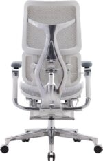 Sihoo Doro S300 ergonoomiline kontoritool jalatoega, valge - Pilt 3