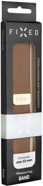 FIKSEERITUD nutikella võrgust rihm, 22 mm, roosakuldne - Pilt 5