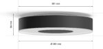 Philips Hue Infuse M nutikas laevalgusti, must - Pilt 4