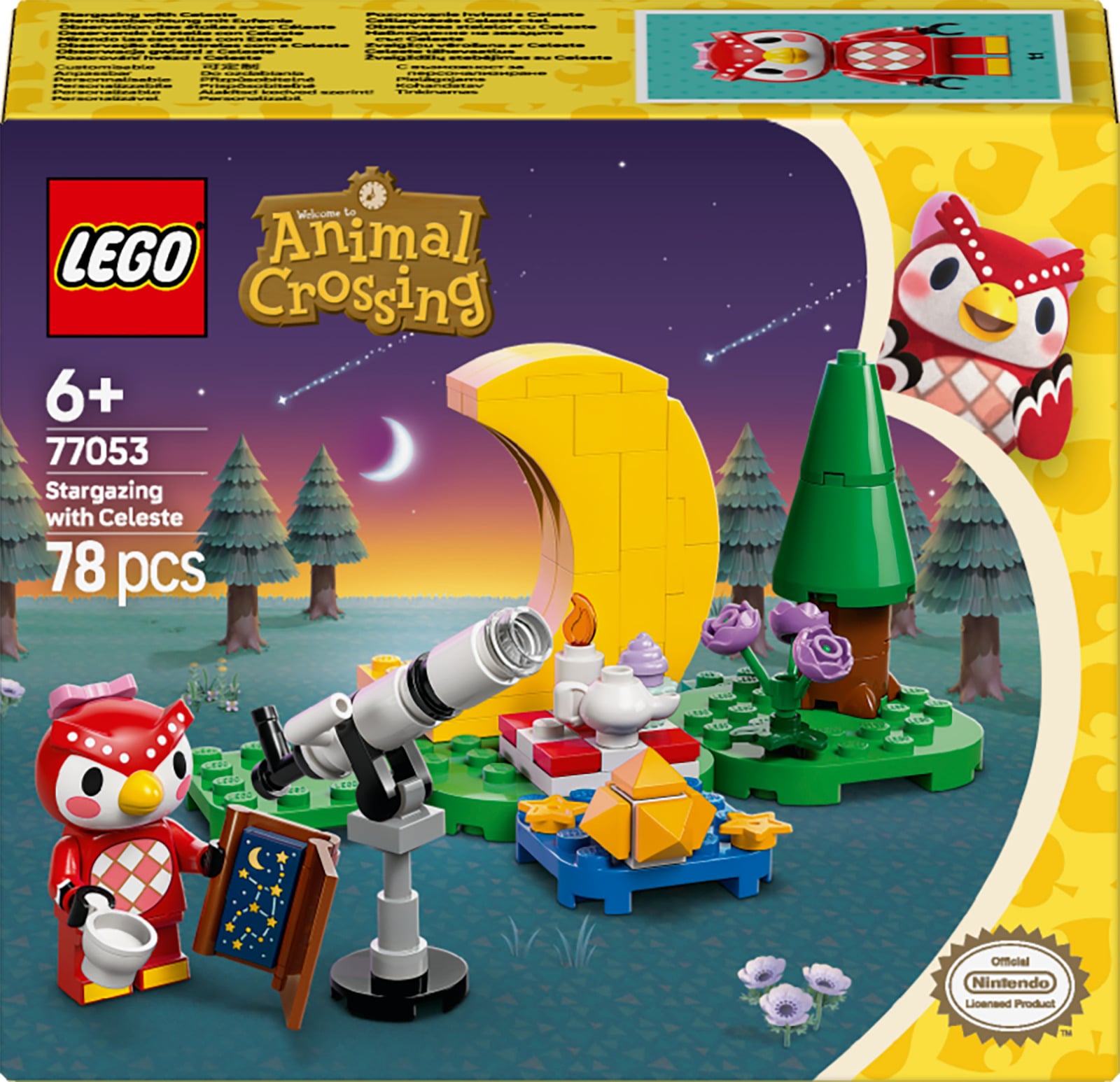 LEGO Animal Crossing 77053 – Celeste ja suurepärane tähistaevas