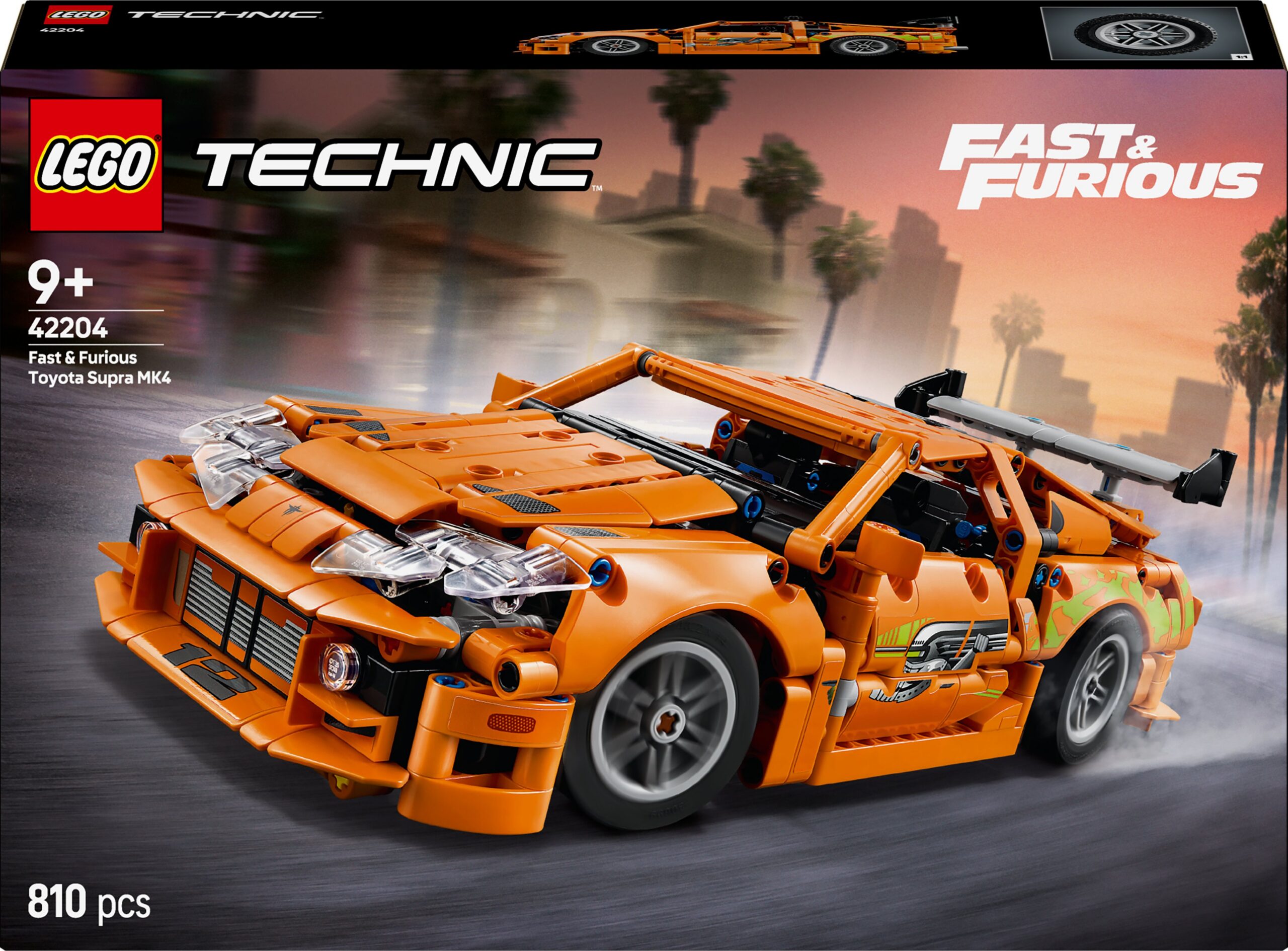 LEGO Technic 42204 – Kiired ja vihased Toyota Supra MK4