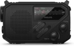 Philips TAR1609 reisiraadio ja taskulamp, must