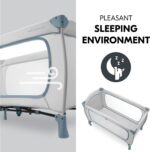 Hauck Sleep N Play Go Plus reisivoodi, Dusty Blue - Pilt 5