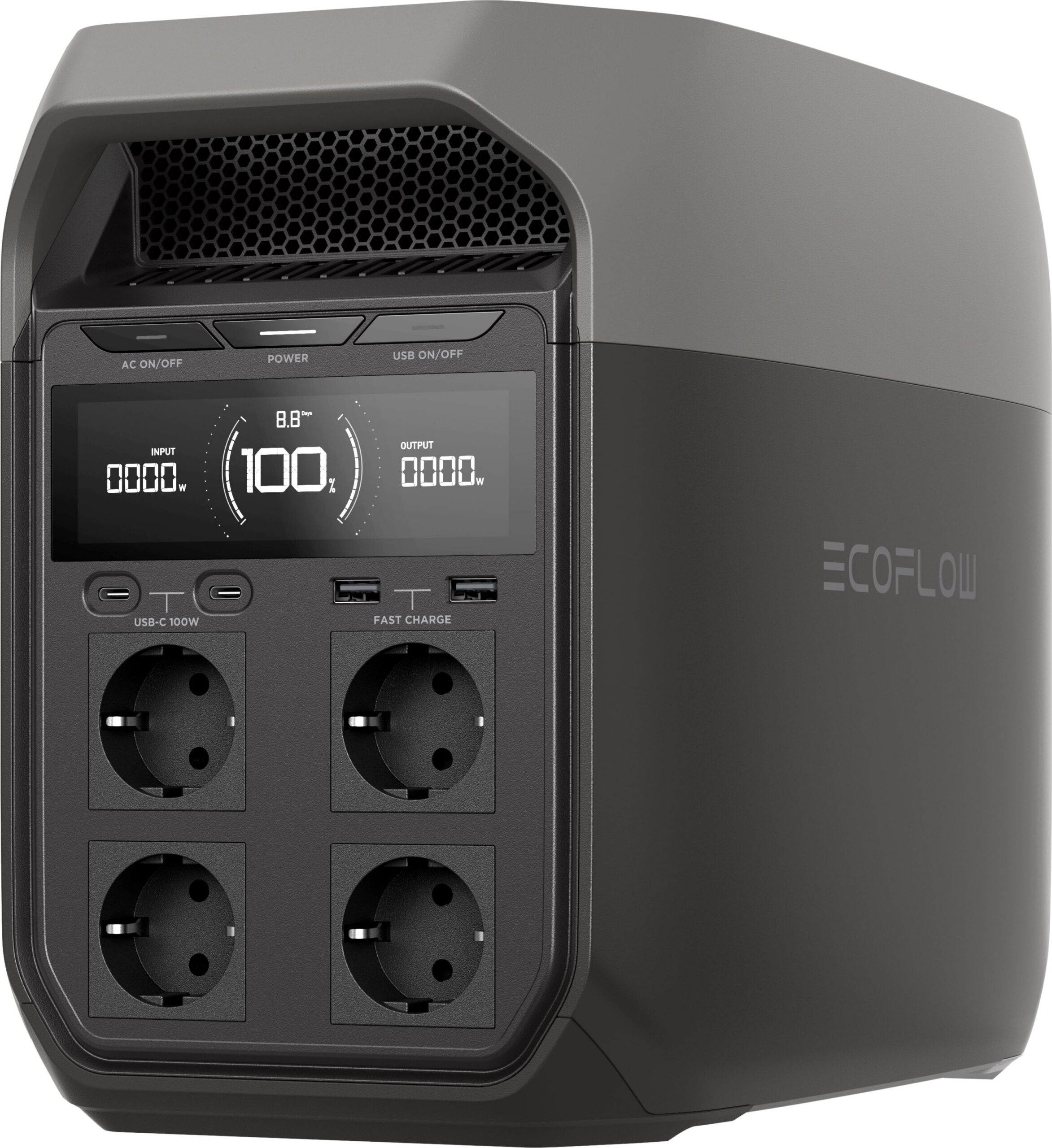 EcoFlow Delta 3 kaasaskantav elektrijaam, 1024 Wh