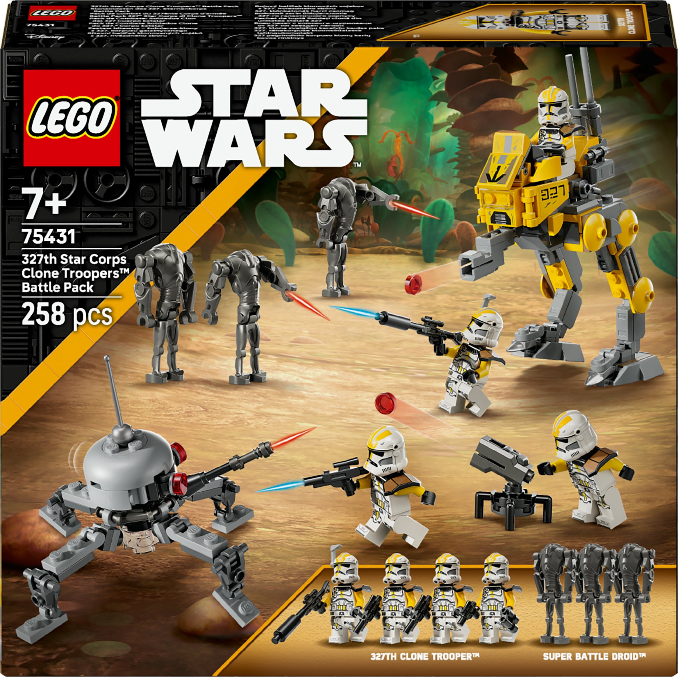 LEGO Star Wars 75431 327. Skywalkeri kloonsõduri lahingukomplekt