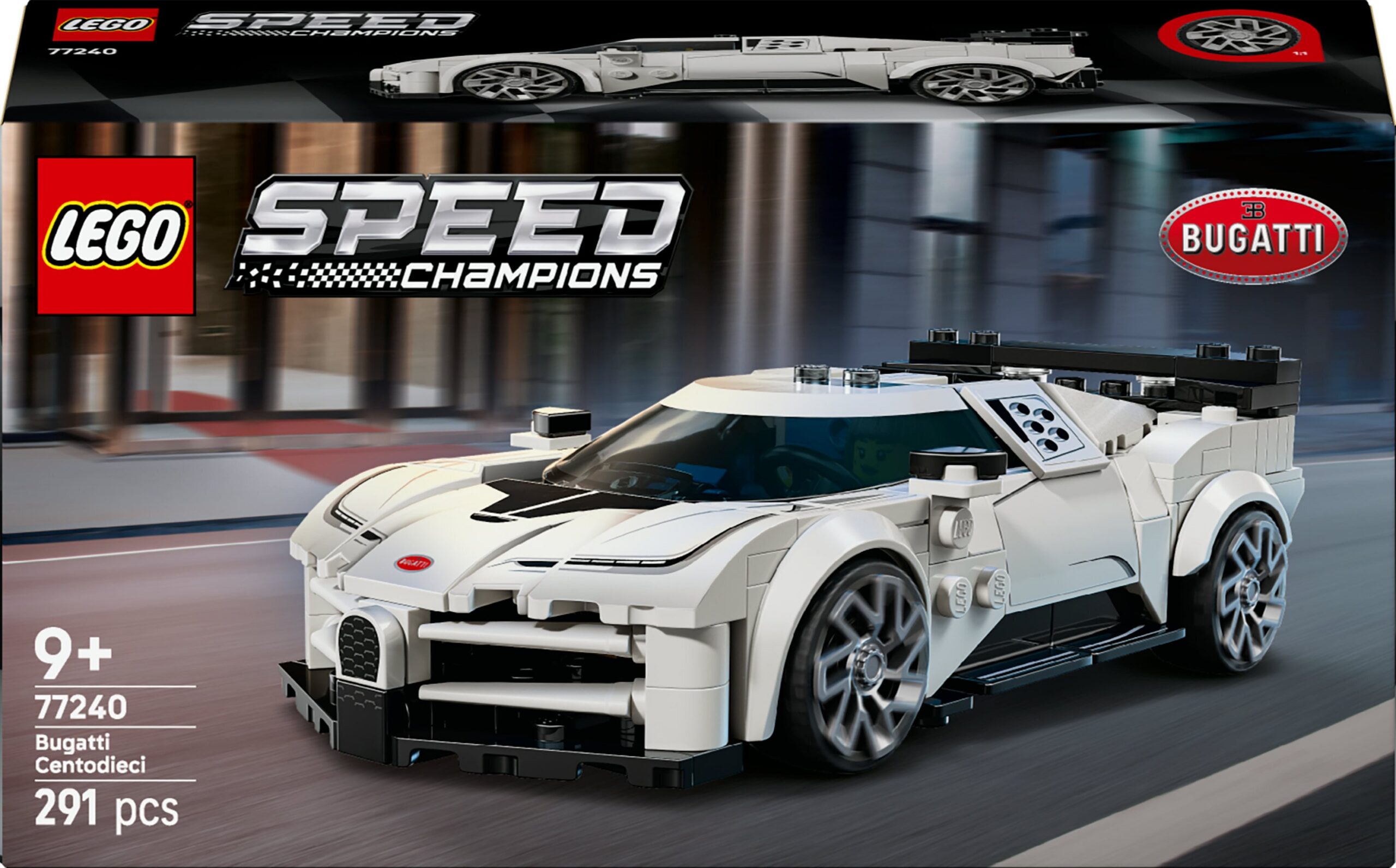 LEGO Speed ​​​​Champions 77240 - Bugatti Centodieci hüpersportauto